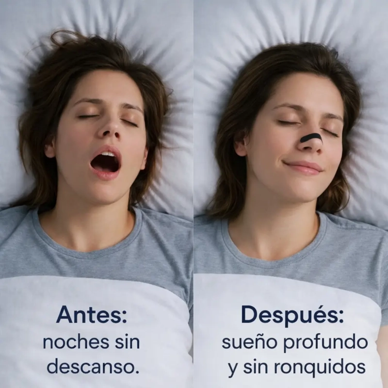 DILATADOR NASAL MAGNE TICO RESPIRADOR DEPORTIVO ANTI RONQUIDO - 2