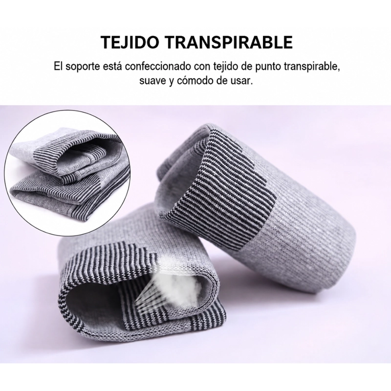 SET 8 DE PROTECCION RODILLERAS MUÑEQUERAS CARBON BAMBOO - 5