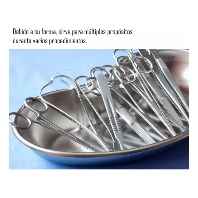 BANDEJA RIÑONERA ME DICA ACERO INOX INSTRUMENTAL QUIRURGICO - 4