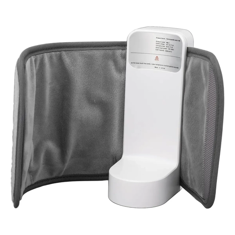 CALENTADOR MAMADERA PORTATIL RECARGABLE USB DISPLAY DIGITAL - 6
