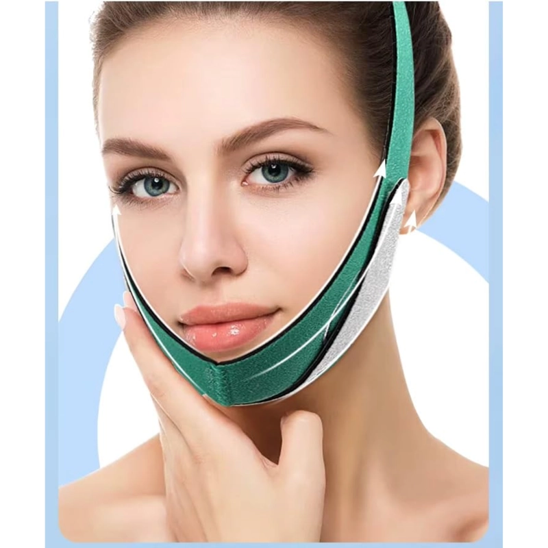 BANDA REDUCTORA PAPADA FAJA TENSOR FACIAL ANTIARRUGAS V-FIT - 2