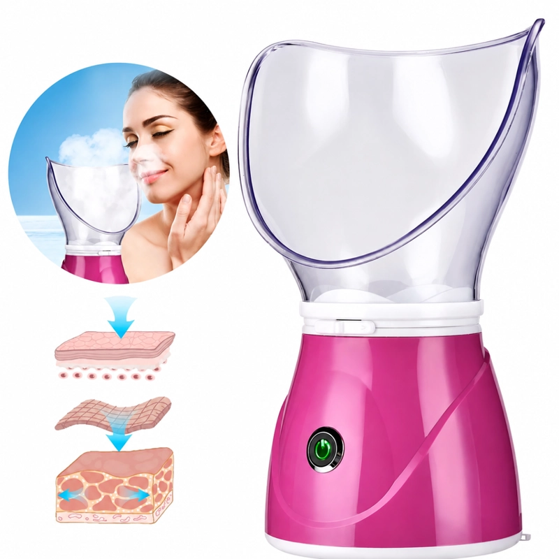 VAPORIZADOR FACIAL OZONO LIMPIEZA PROFUNDA HIDRATANTE SPA - 6