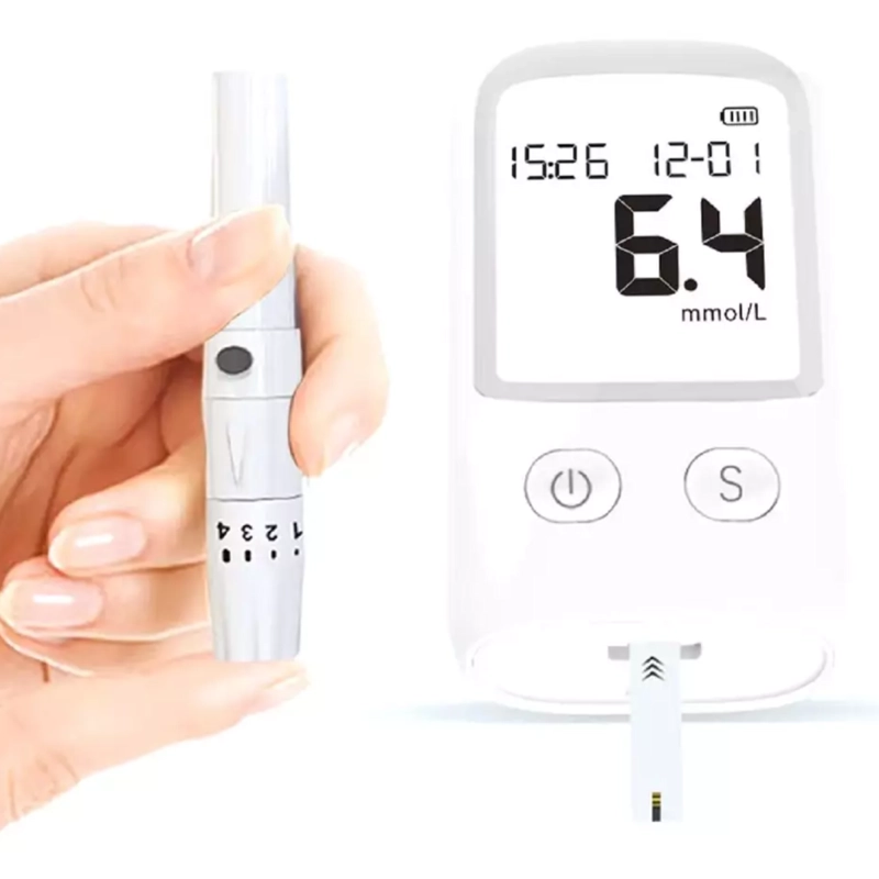GLUCOMETRO PORTATIL DIGITAL BGM-T1 MEDIDOR AZUCAR EN SANGRE - 1