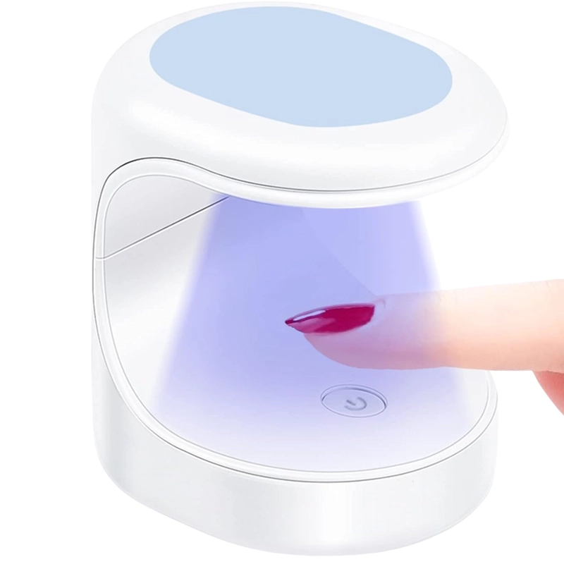 MINI LAMPARA UV LED 6W PARA UÑAS SECADOR PORTATIL DE GEL - 1