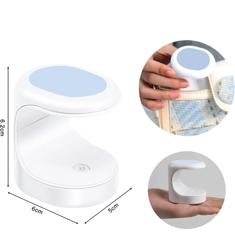MINI LAMPARA UV LED 6W PARA UÑAS SECADOR PORTATIL DE GEL - 2