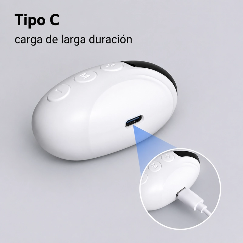 DISPOSITIVO ESTIMULADOR PULSO ELE CTRICO MASAJEADOR PORTATIL - 6