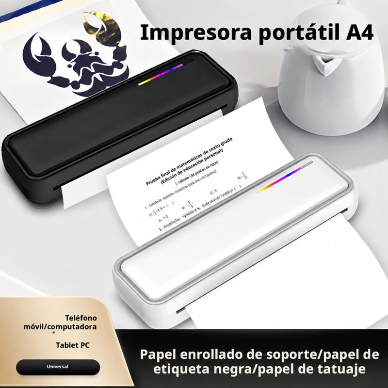 MINI IMPRESORA PORTATIL TE RMICA X9 INALAMBRICA - 6