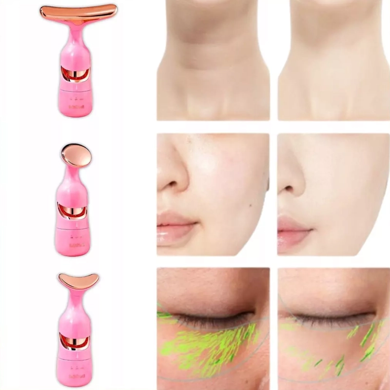 KIT MASAJEADOR FACIAL CUELLO 3 EN 1 LIFTING REAFIRMANTE - 5