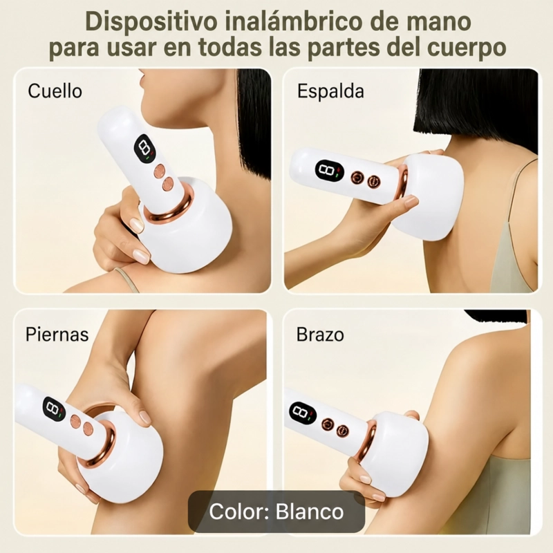 MASAJEADOR GUASHA ELE CTRICO CEPILLO MERIDIANOS CALOR - 5