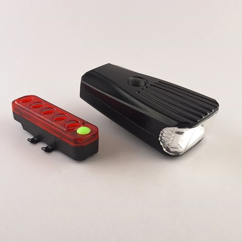 LUZ TRASERA BICICLETA LED RECARGABLE USB SEGURIDAD WARNING - 4