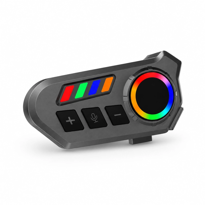 AUDIFONOS MANOS LIBRES PARA CASCO DE MOTO INTERCOMUNICADOR - 4