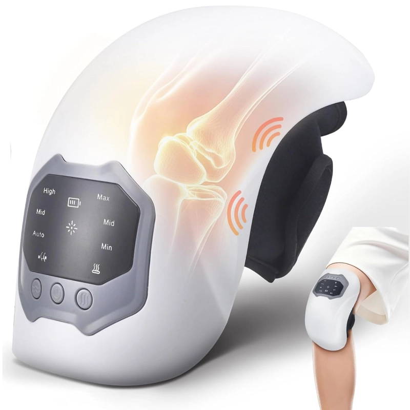 MASAJEADOR RODILLA RECARGABLE PORTATIL CALOR Y PANTALLA LED - 1