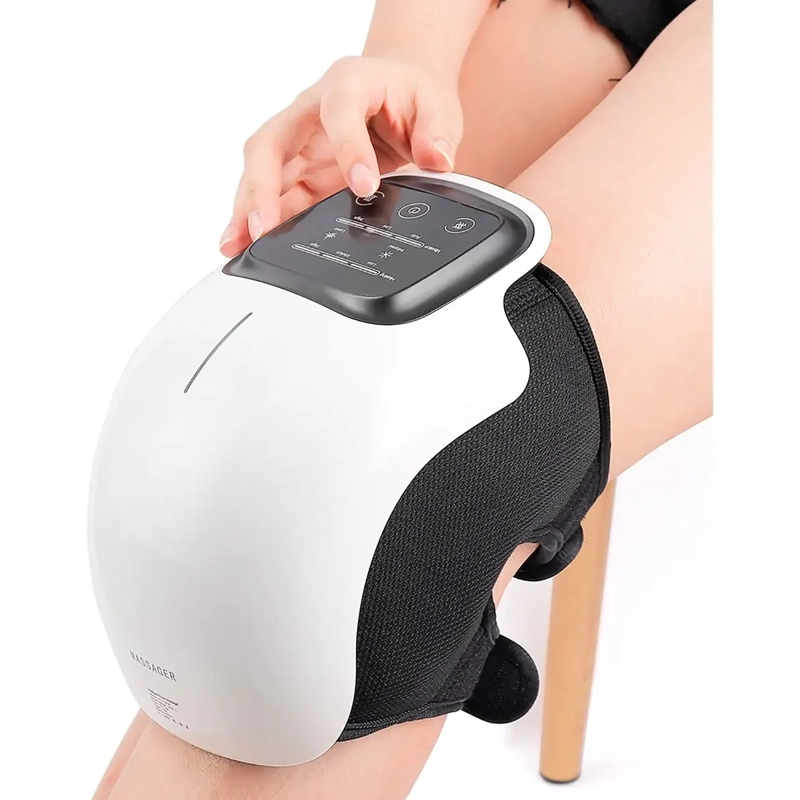 MASAJEADOR RODILLA RECARGABLE PORTATIL CALOR Y PANTALLA LED - 5