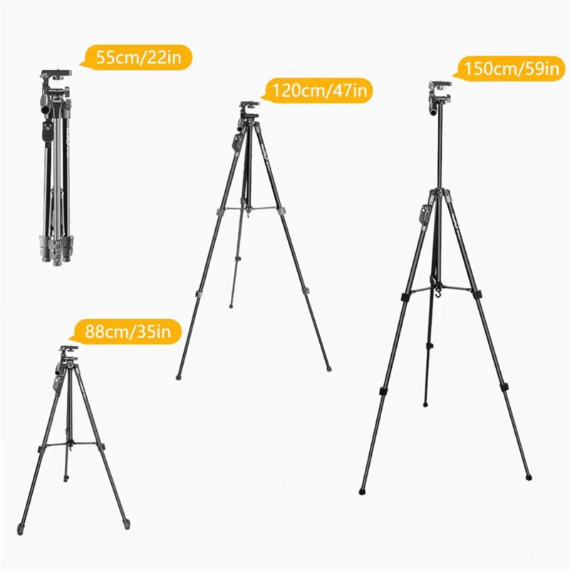 TRIPODE PROFESIONAL EXTENDIBLE AJUSTABLE PARA CAMARA CELULAR - 4