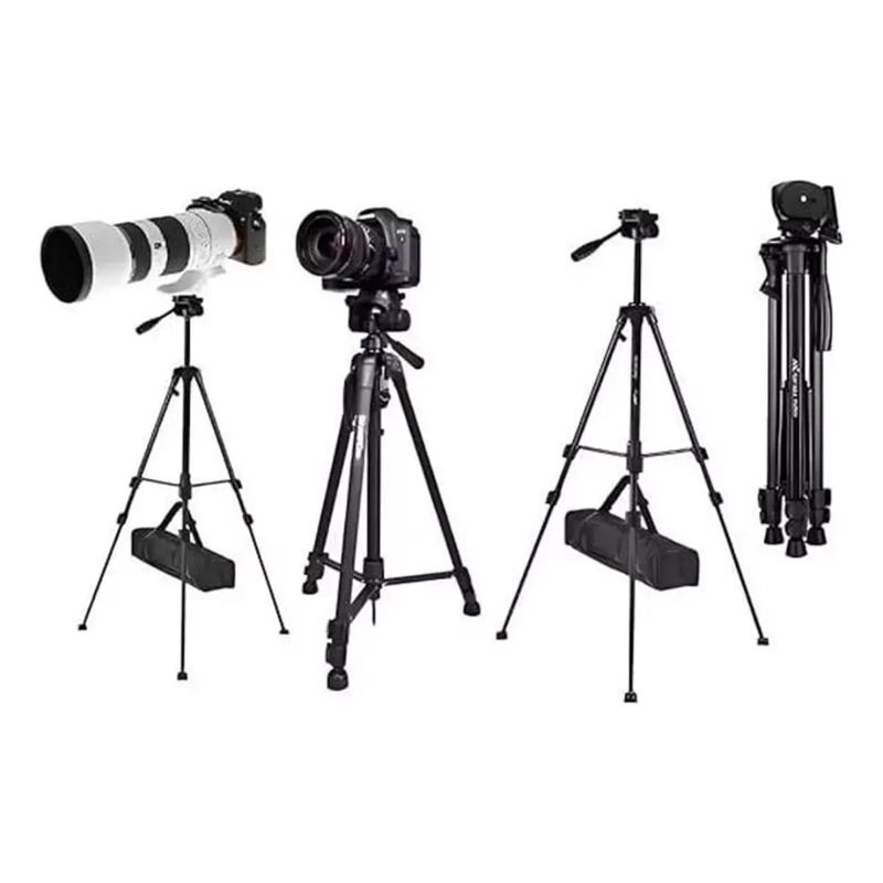 TRIPODE PROFESIONAL EXTENDIBLE AJUSTABLE PARA CAMARA CELULAR - 7