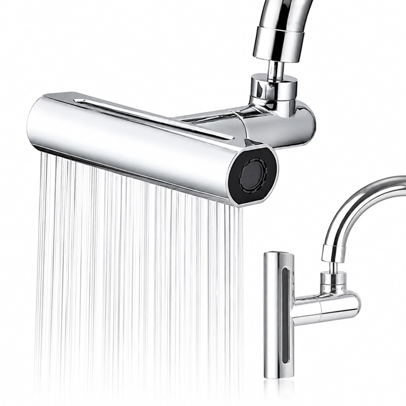CABEZAL DE GRIFO AIREADOR AGUA MULTIFUNCIONAL ROTACION 360°MODELO CABEZAL DE GRIFO AIREADOR AGUA MUL - 1