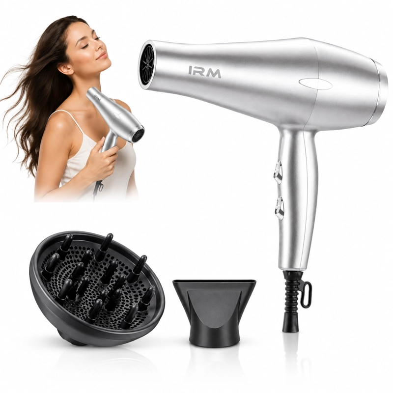 SECADOR DE CABELLO PROFESIONAL 18187 CON ACCESORIOS 5000W - 1
