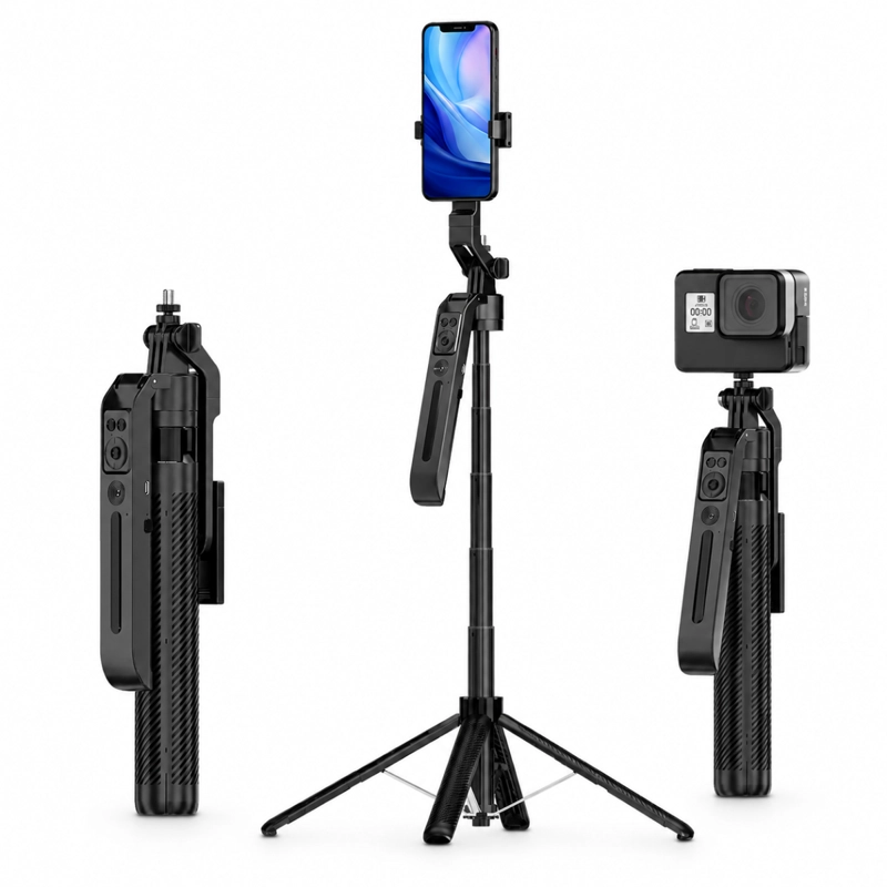 TRIPODE CELULAR INTELIGENTE SEGUIMIENTO 1.8M ESTABILIZADOR - 1