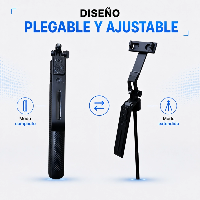 TRIPODE CELULAR INTELIGENTE SEGUIMIENTO 1.8M ESTABILIZADOR - 3