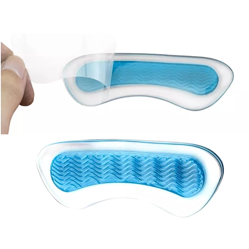 PAR ALMOHADILLAS TALONERAS SILICONA ZAPATOS ANTIDESLIZANTE - 5
