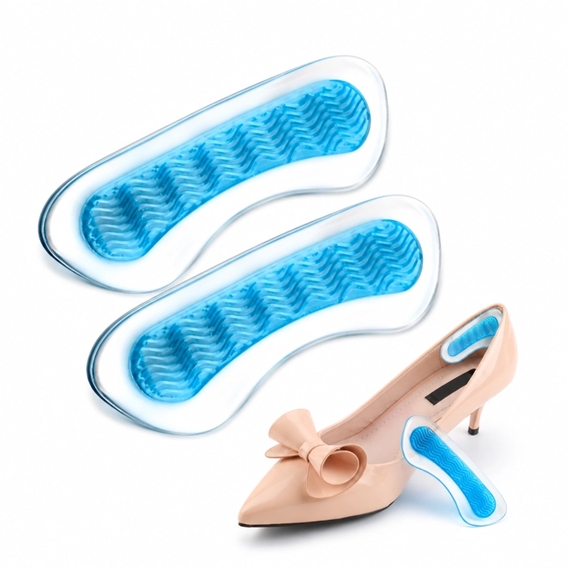 PAR ALMOHADILLAS TALONERAS SILICONA ZAPATOS ANTIDESLIZANTE - 7
