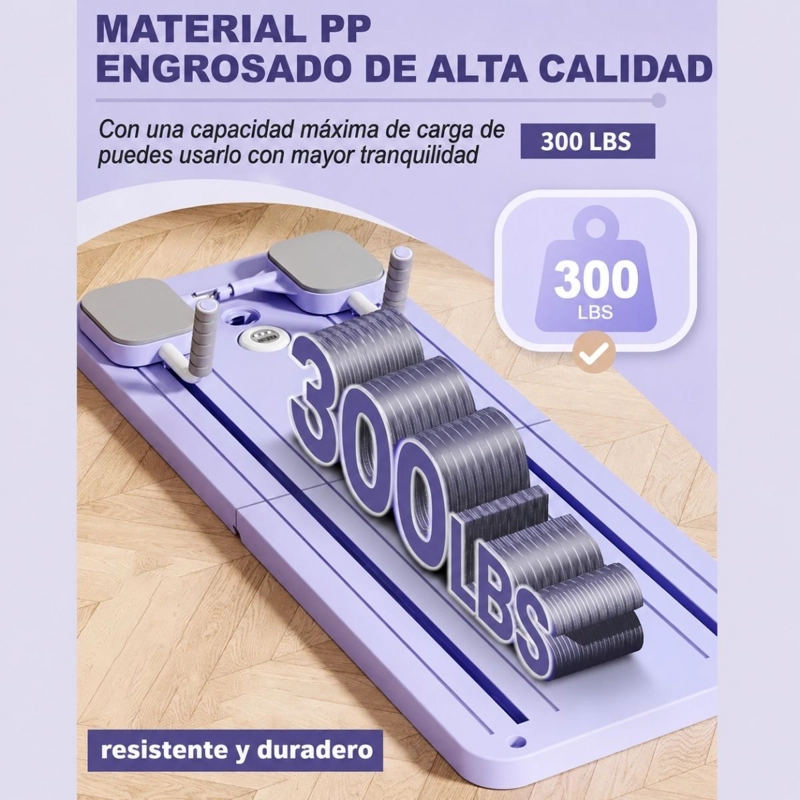 TABLA EJERCICIOS EN CASA PLEGABLE MULTIFUNCION BODY TRAINING - 4