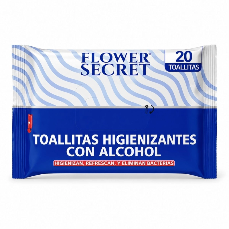 240 TOALLITAS HUMEDAS HIGIENIZANTES ALCOHOL 70% DESINFECTANTES - 1