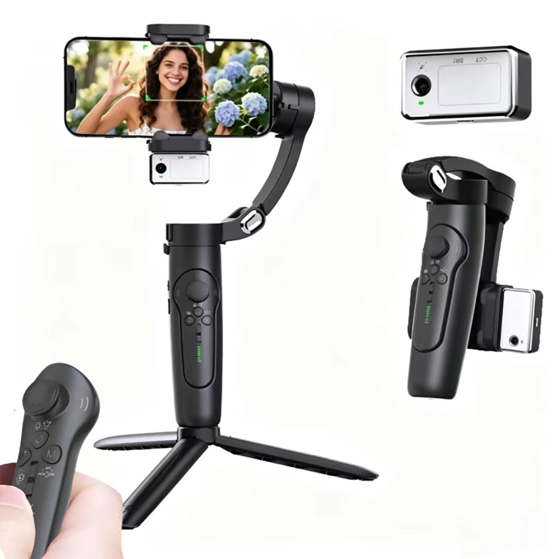 ESTABILIZADOR GIMBAL 3 EJES CELULAR SEGUIMIENTO CON IA - 1