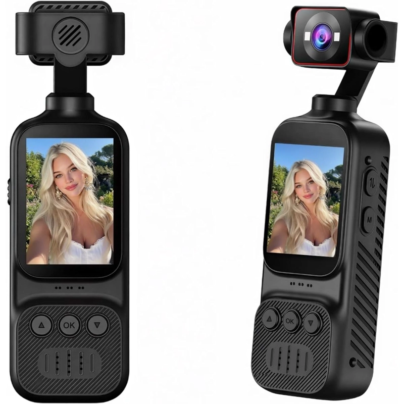 CAMARA DEPORTIVA GIMBAL 4K WIFI ESTABILIZADOR PANTALLA IR - 1