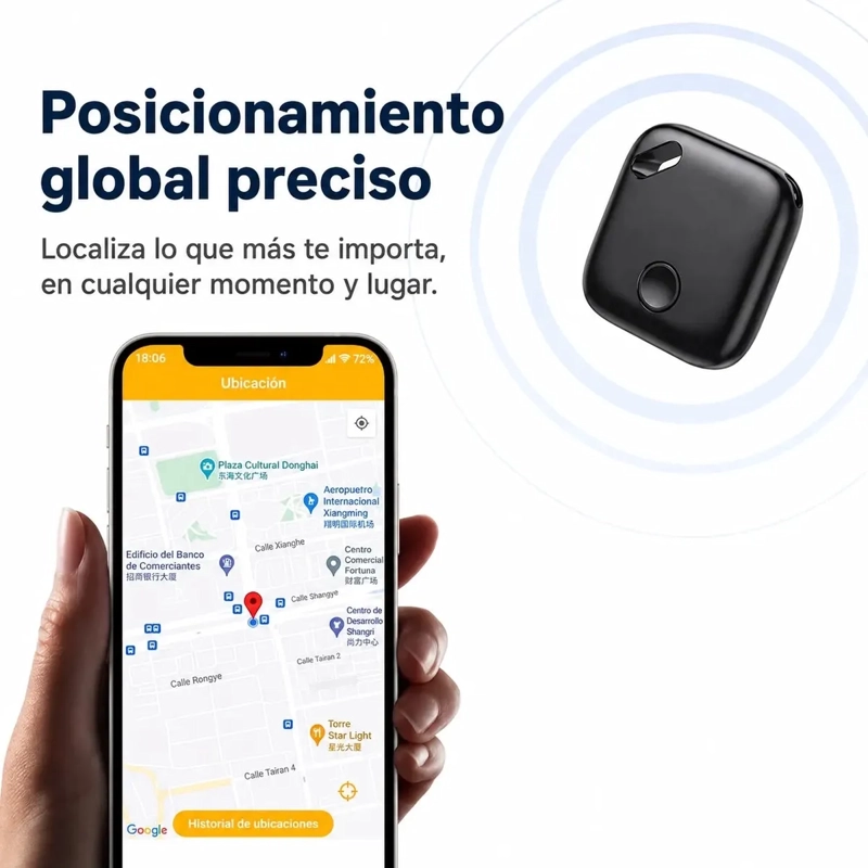 MINI GPS LOCALIZADOR RASTREADOR COMPATIBLE CON APP - 5