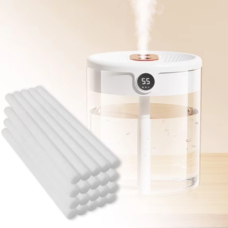 REPUESTO 5 FILTROS BASTONCILLOS ALGODON PARA HUMIDIFICADOR - 4