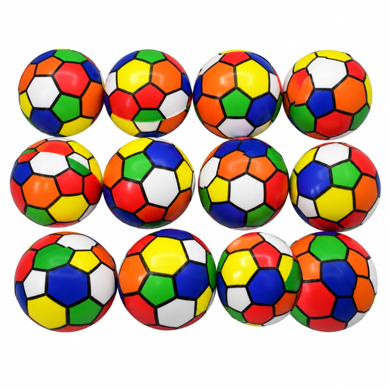 SET 12 PELOTAS ANTIESTRES ANTIANSIEDAD ESPUMA ADULTOS NIÑOS - 11