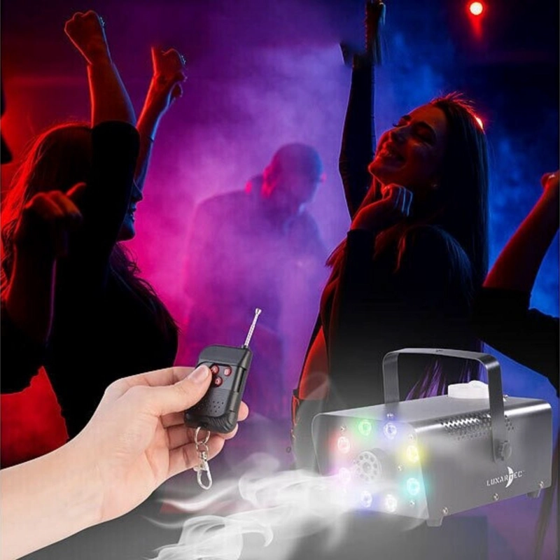 MAQUINA DE HUMO Y LUCES 1500W PARA FIESTAS EVENTOS - 5