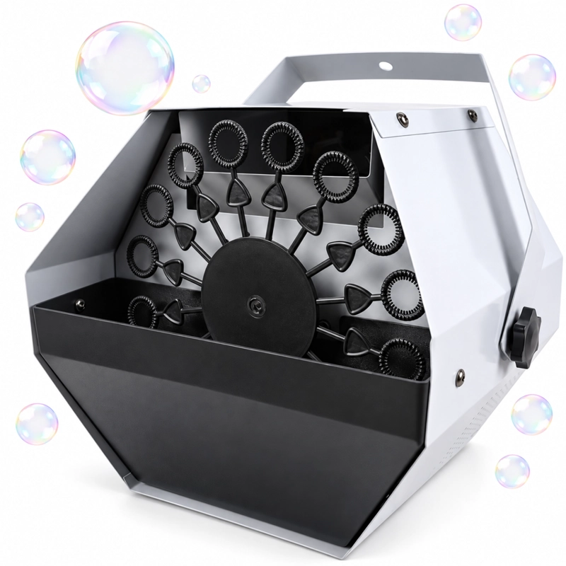 MAQUINA BURBUJAS AUTOMATICA CON VENTILADOR FIESTAS EVENTOS - 1