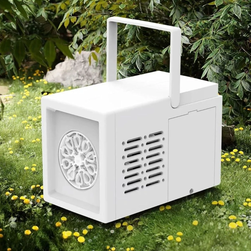 MAQUINA DE BURBUJAS AUTOMATICA PORTATIL PARA NIÑOS Y FIESTAS - 2