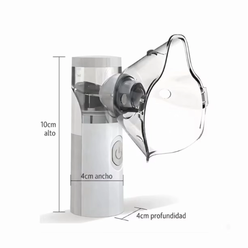 NEBULIZADOR PORTATIL ULTRASONICO SILENCIOSO USB NIÑOS ADULTO - 3