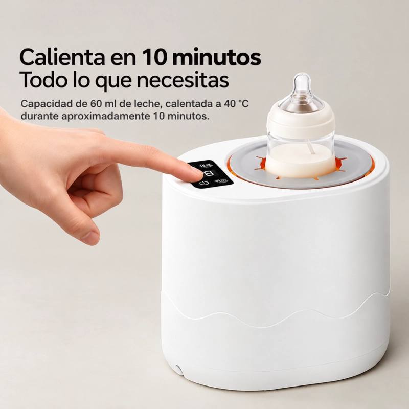 MEZCLADOR Y CALENTADOR DE MAMADERAS ELE CTRICO 2 EN 1 - 6