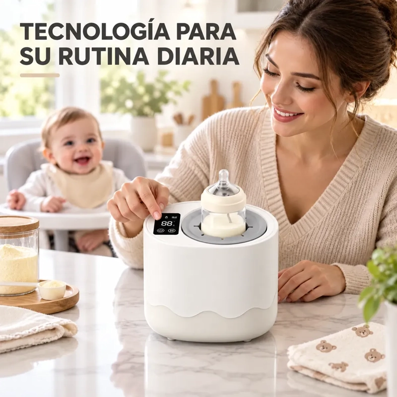 MEZCLADOR Y CALENTADOR DE MAMADERAS ELE CTRICO 2 EN 1 - 7
