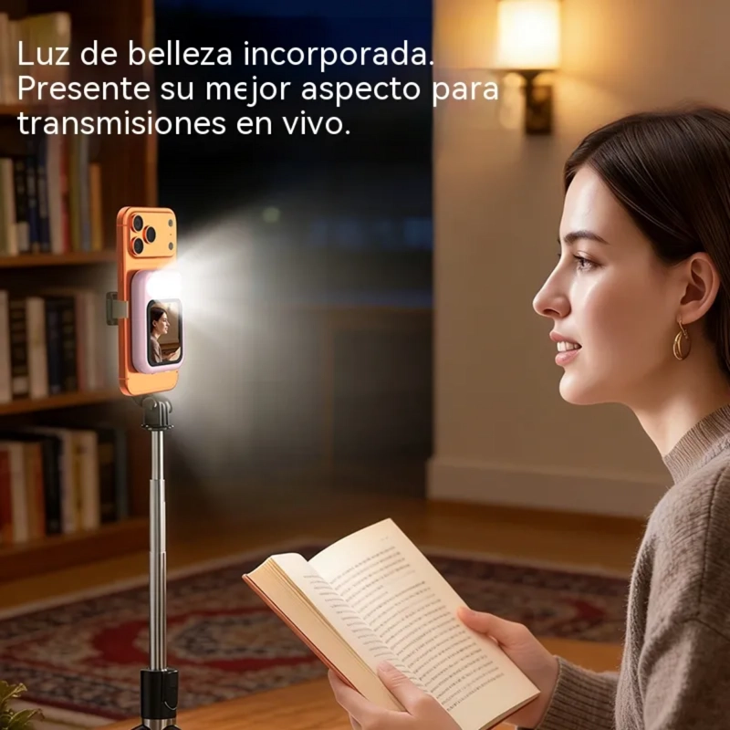 PANTALLA MAGNE TICA SELFIE ESPEJO MONITOR CELULAR BLUETOOTH - 4