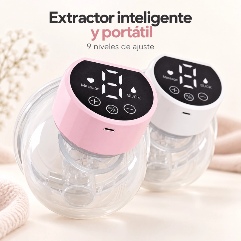 EXTRACTOR LECHE MATERNA ELE CTRICO MANOS LIBRES INALAMBRICO - 2
