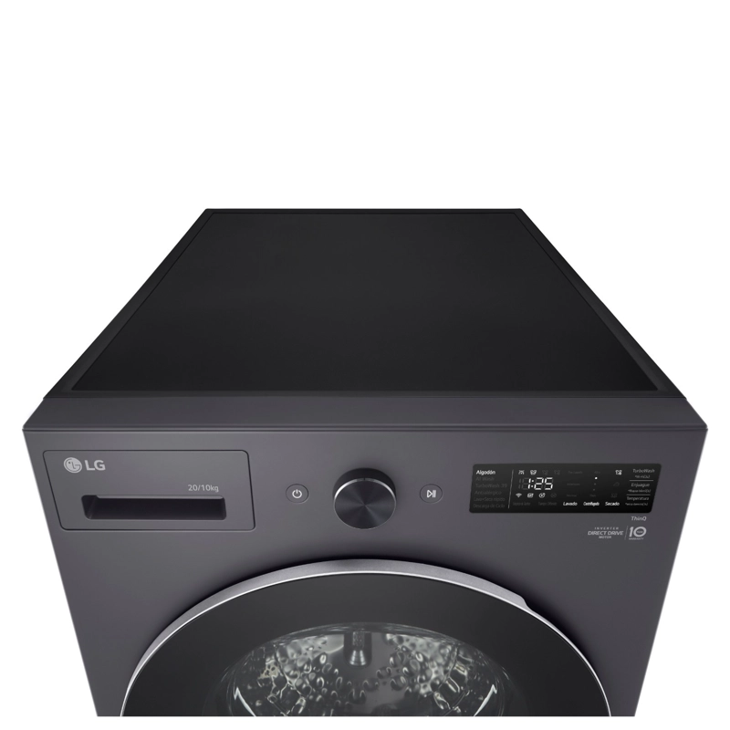 LAVADORA SECADORA CARGA FRONTAL LG 20KG15KG WD20EGNTSPG CON AIDD™ - 4