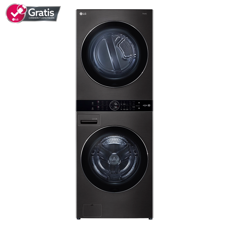 WASHTOWER™ LAVADORA SECADORA LG CARGA FRONTAL 22KG16KG WK22BS6 CON AIDD™ - 1