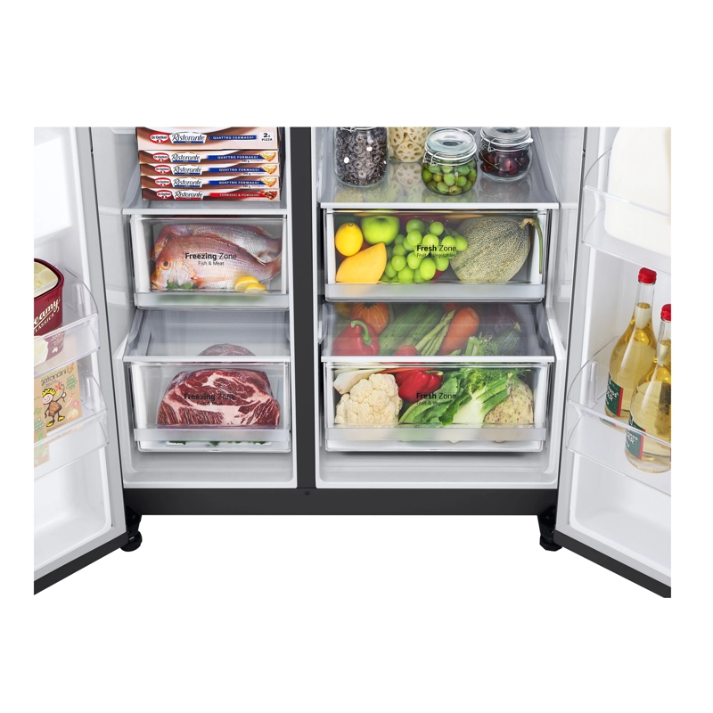 REFRIGERADOR SIDE BY SIDE LG 635 LITROS CON INSTAVIEW™ GS66SXTC - 6