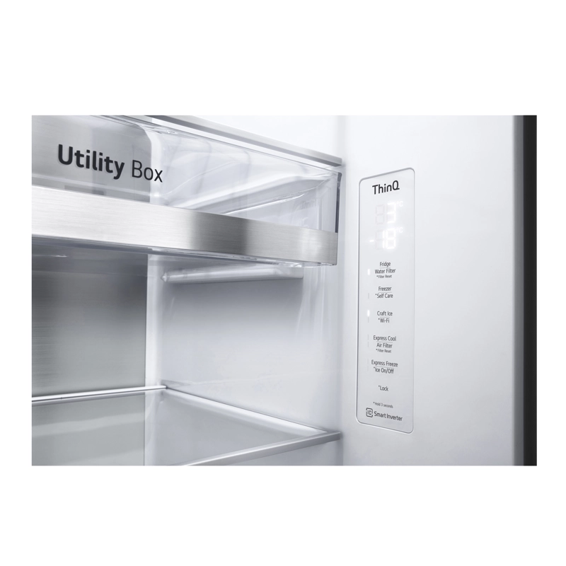REFRIGERADOR SIDE BY SIDE LG 635 LITROS CON INSTAVIEW™ GS66SXTC - 9