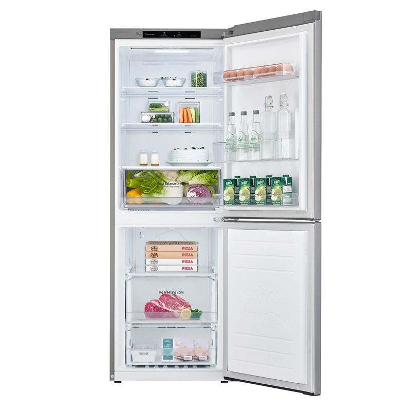 REFRIGERADOR BOTTOM FREEZER LG 306 LITROS CON MOTOR SMART INVERTER LB33MPP - 4