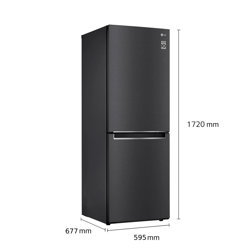 REFRIGERADOR BOTTOM FREEZER LG 306 LITROS CON MOTOR SMART INVERTER COMPRESSOR GB33BPT - 5