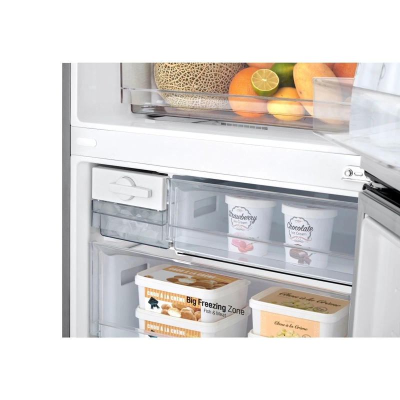 REFRIGERADOR BOTTOM FREEZER LG 421 LITROS CON DOORCOOLING+ GB40BPG - 7