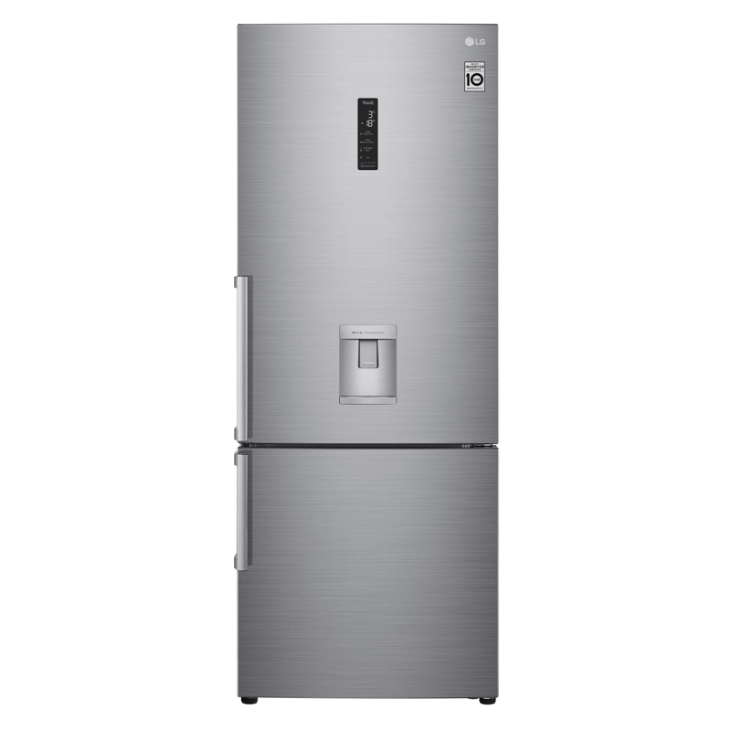 REFRIGERADOR BOTTOM FREEZER LG 461 LITROS CON THINQ™ GB45SGP - 1