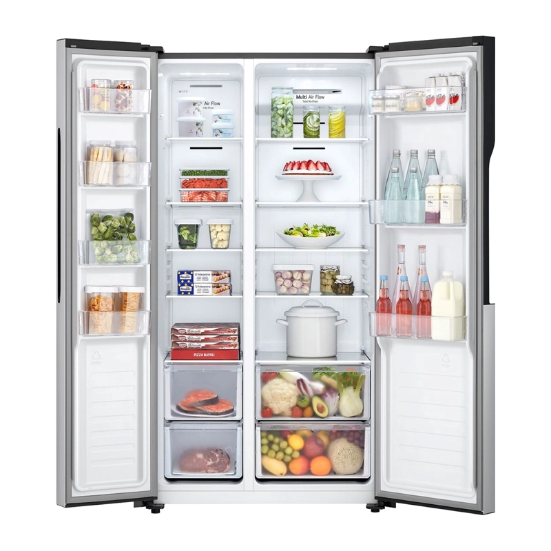 REFRIGERADOR SIDE BY SIDE LG 509 LITROS CON MOTOR SMART INVERTER COMPRESSOR GS51MPP - 5