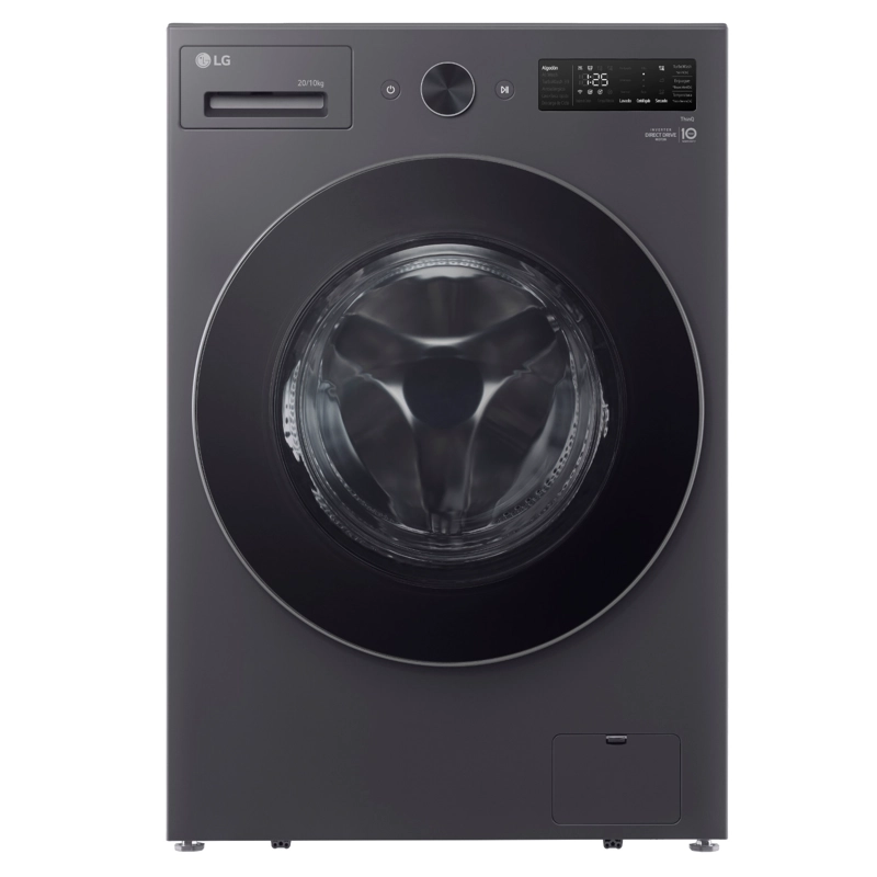 LAVADORA CARGA FRONTAL LG 20KG WM20EGNTSPG CON 6 MOTION DD - 1